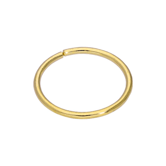 9ct Gold Plain 22Ga 6mm Helix Piercing