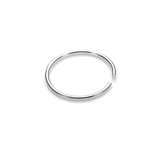 Sterling Silver 8mm Helix Ring Piercing