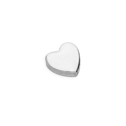 Sterling Silver Floating Heart Charm